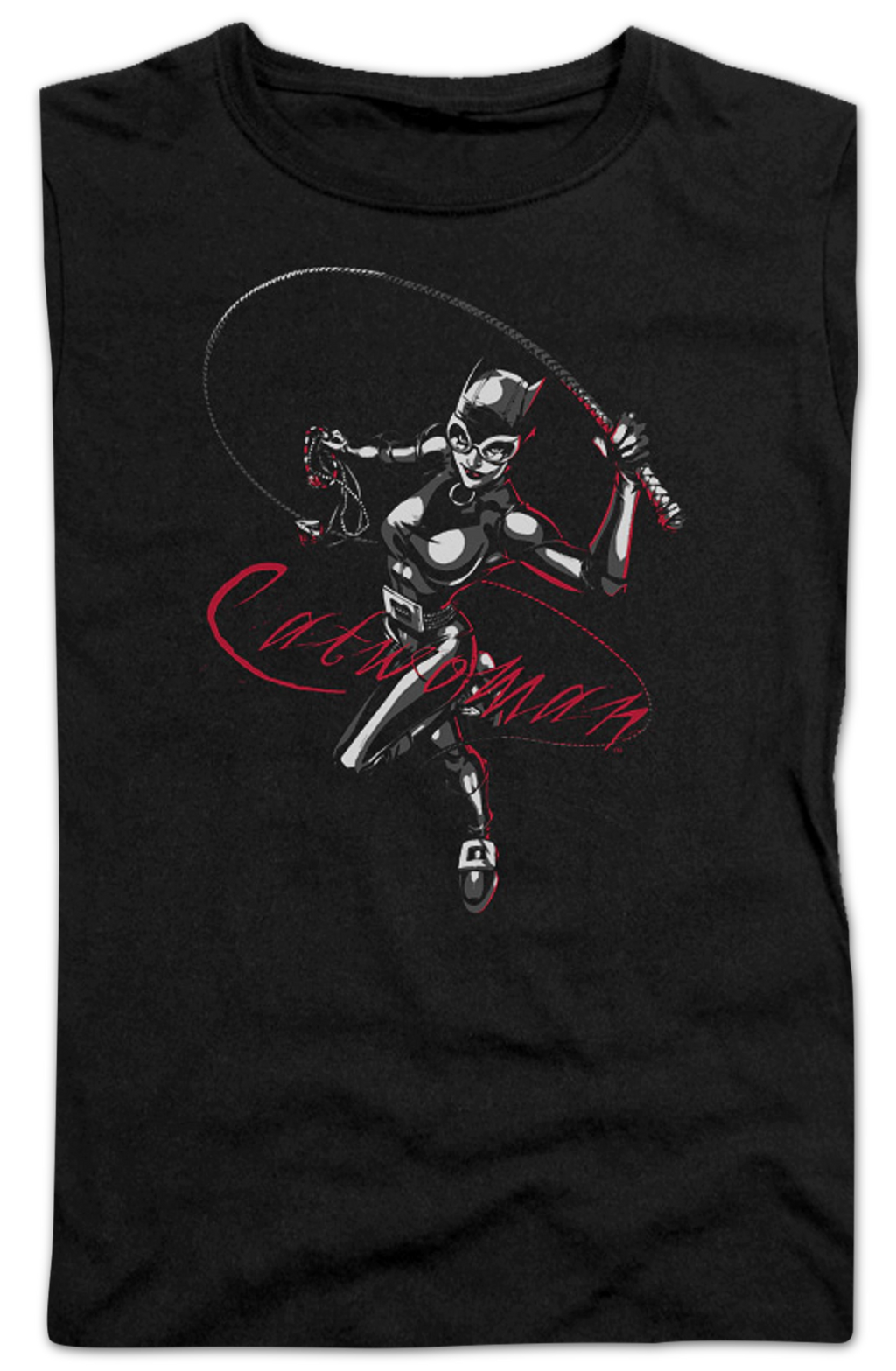 Ladies Whip It Catwoman DC Comics Shirt product image 2