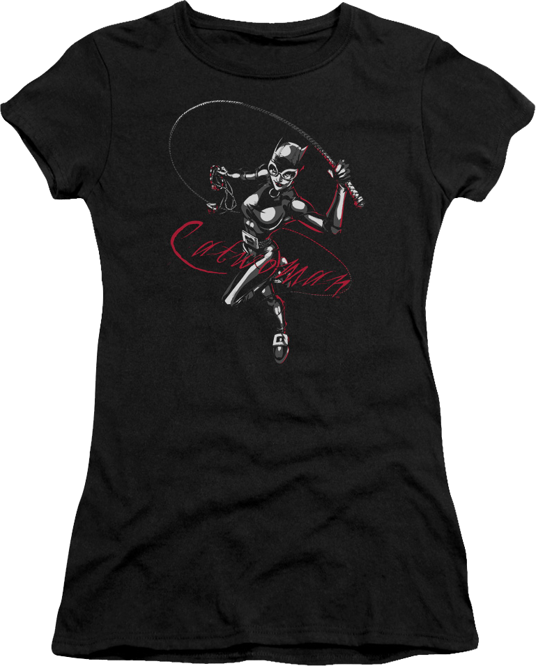 Ladies Whip It Catwoman DC Comics Shirt product image 1
