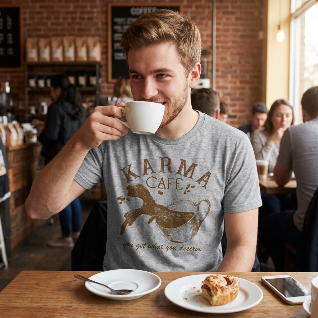Karma Cafe Men's T Shirt product image 2
