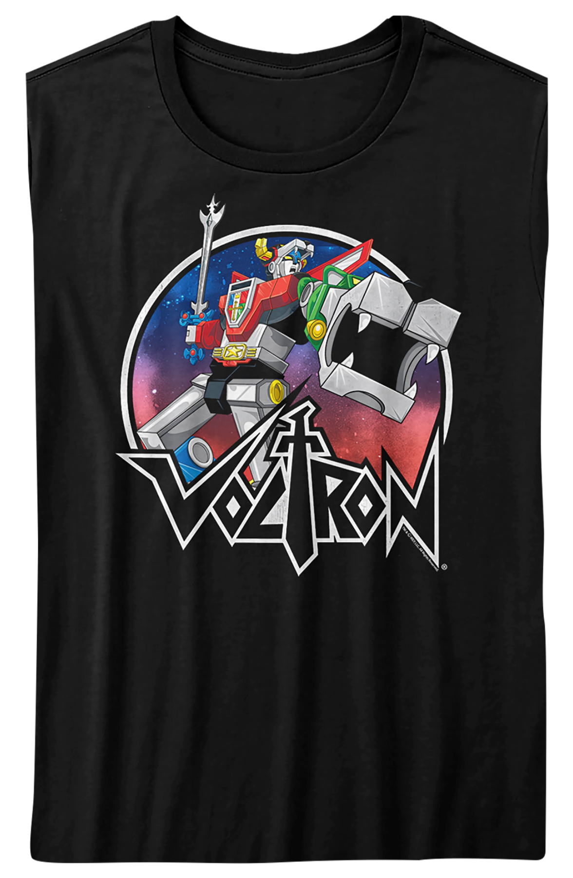 Womens Formed Defender of the Universe Voltron Shirt product image 2