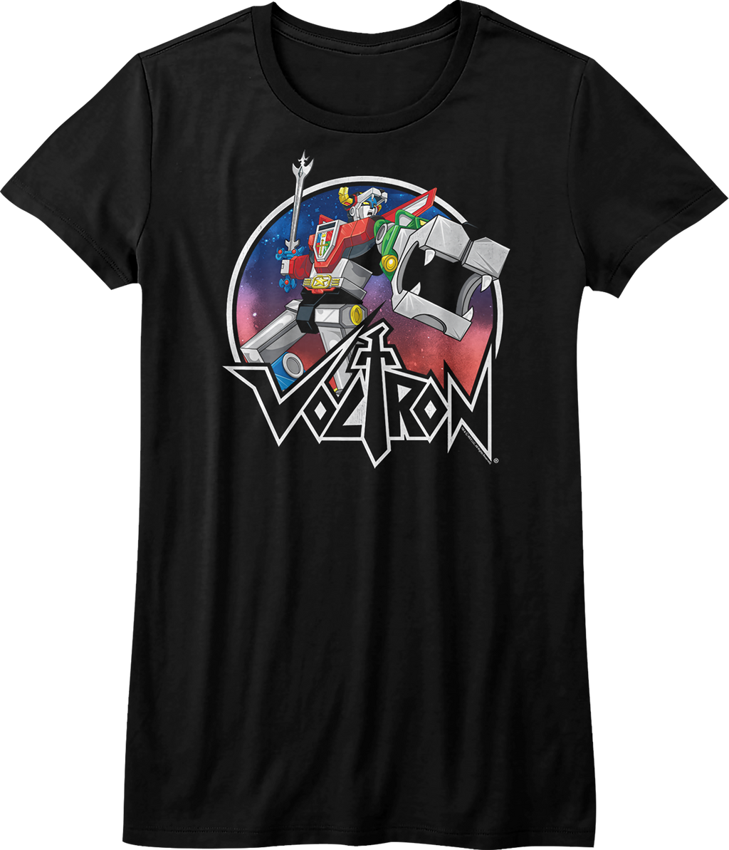 Womens Formed Defender of the Universe Voltron Shirt product image 1
