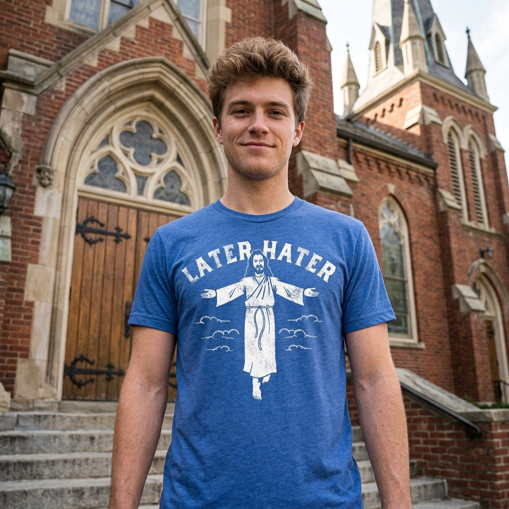Later Hater Men's T Shirt product image 4