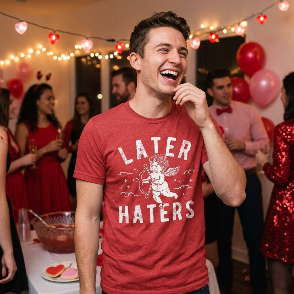 Later Haters Men's T Shirt product image 2