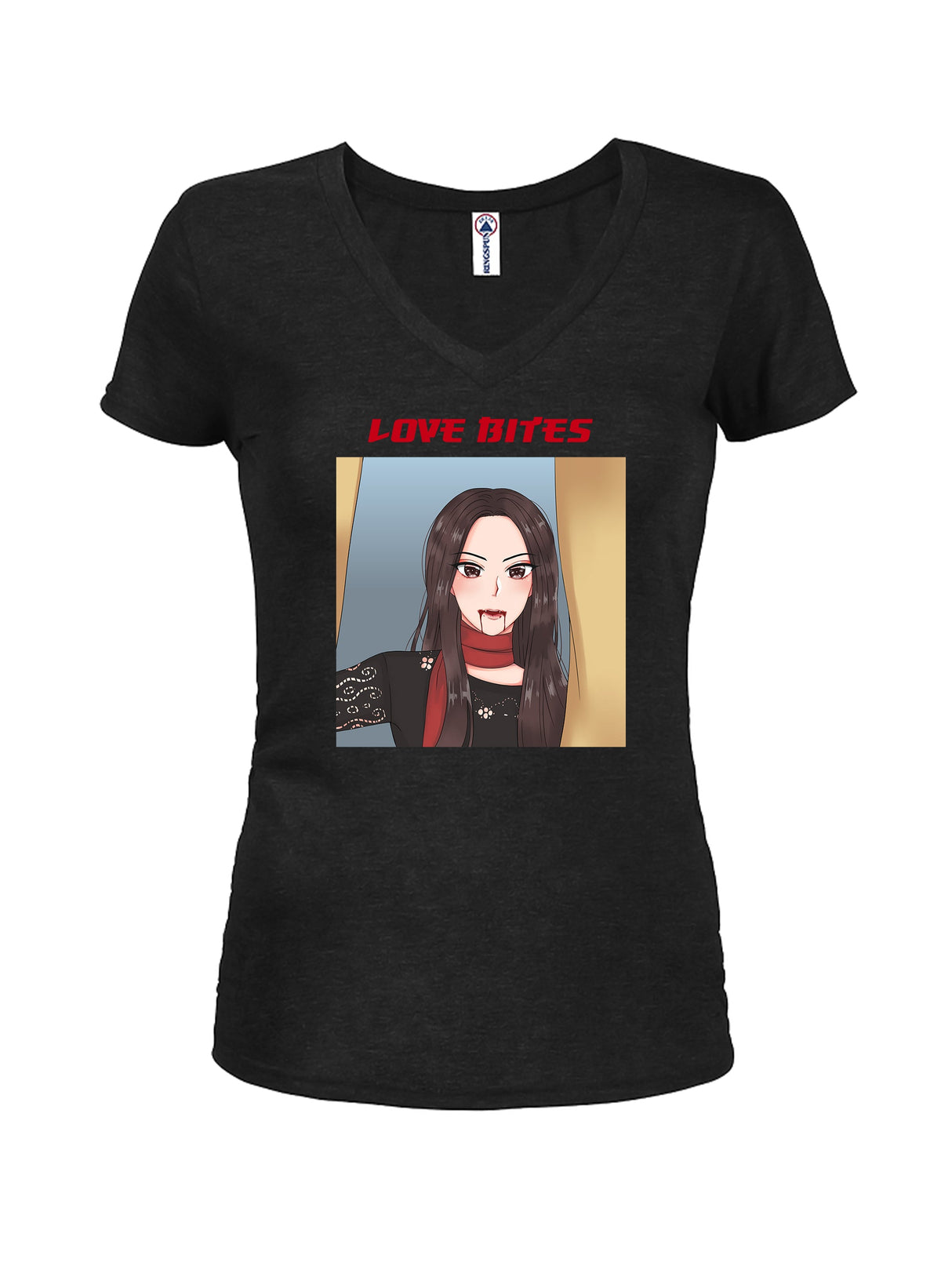 Anime - Love Bites Juniors V Neck T-Shirt product image 1
