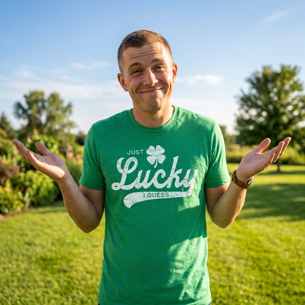 Just Lucky I Guess Men's T Shirt product image 2