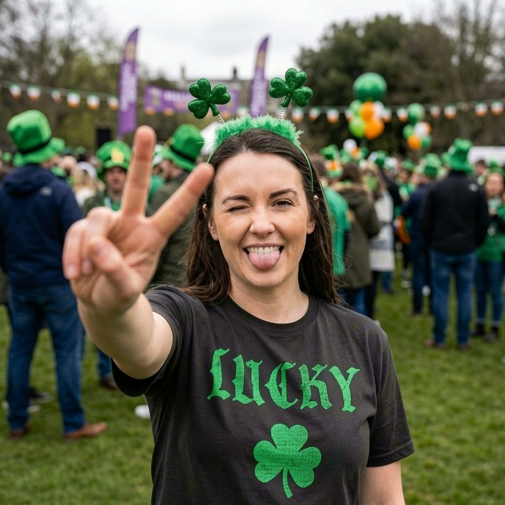 Lucky Clover Women's T Shirt product image 2