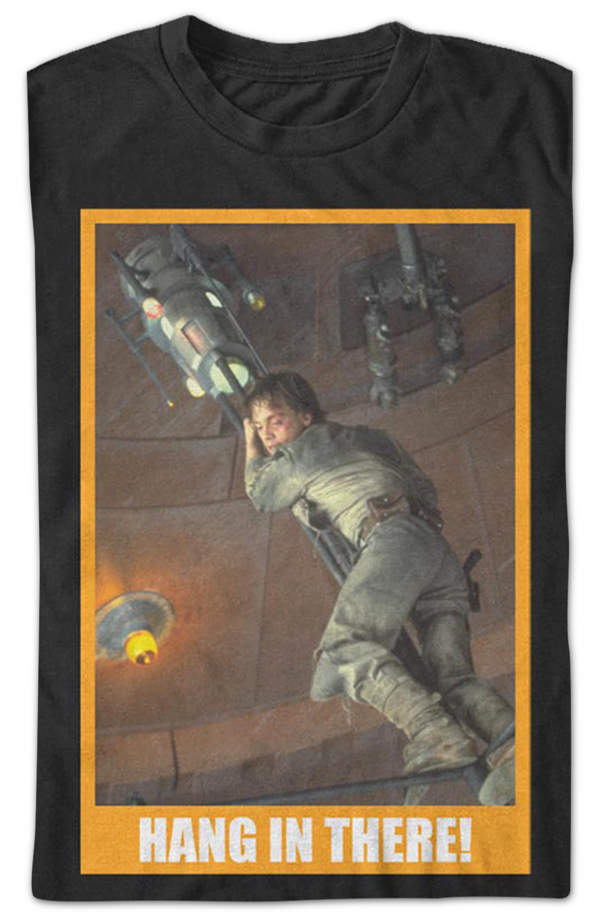 Luke Skywalker Hang In There Star Wars T-Shirt product image 2