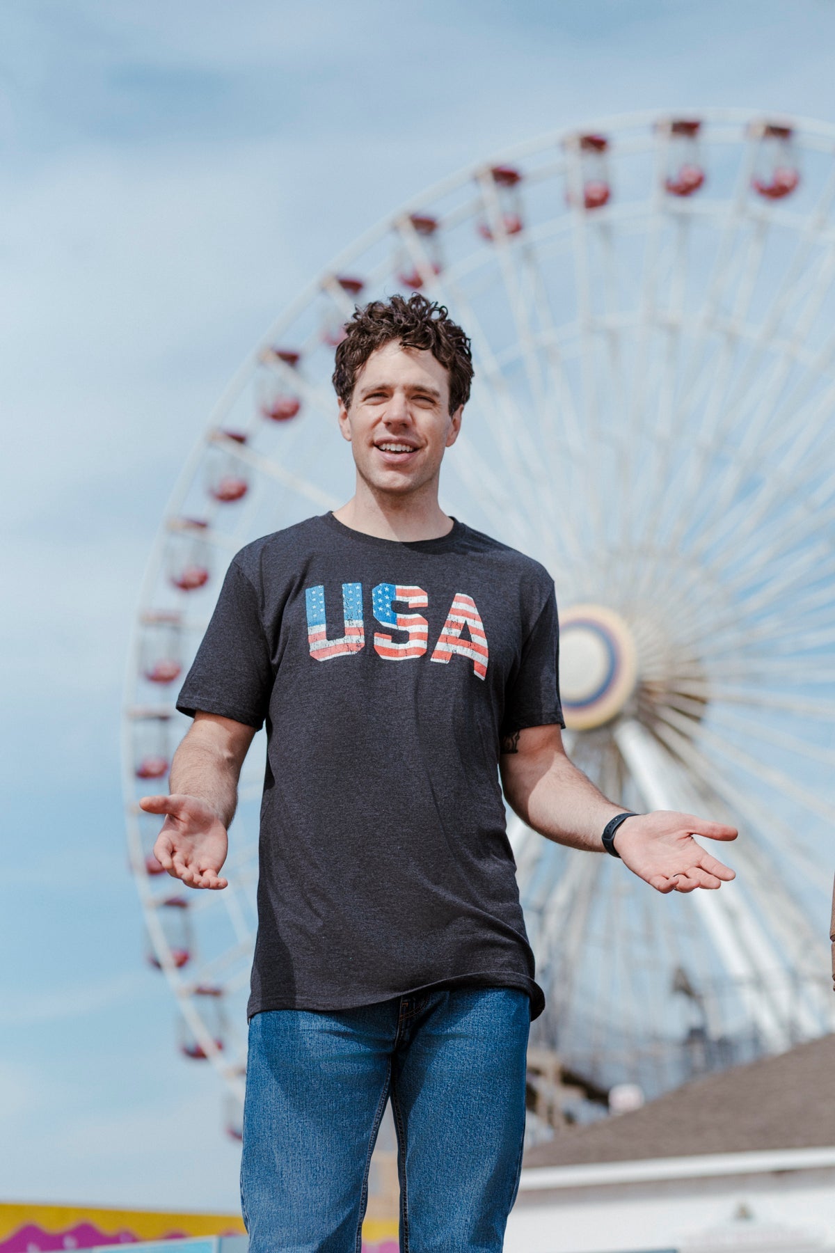 Vintage USA Men's T Shirt product image 2