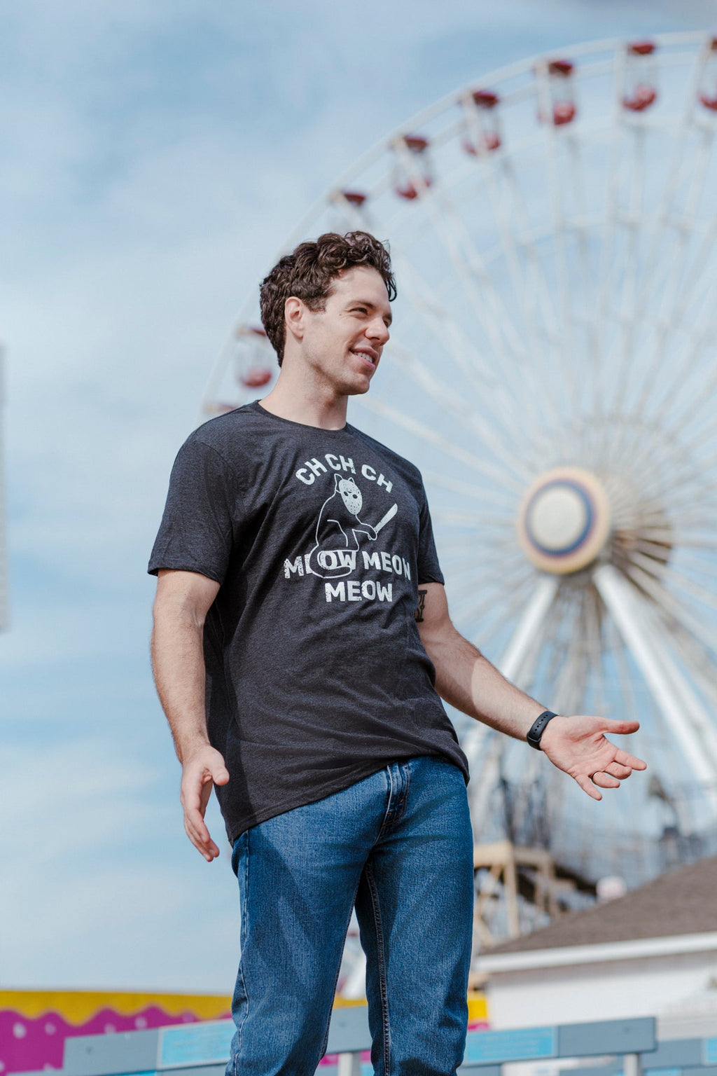 Ch Ch Ch Meow Men's T Shirt product image 4