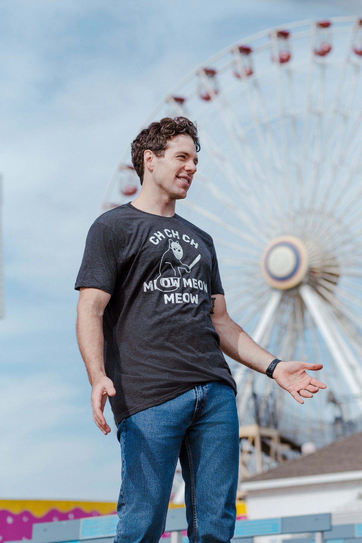 Ch Ch Ch Meow Men's T Shirt product image 4