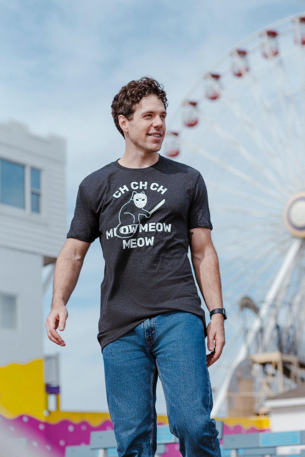 Ch Ch Ch Meow Men's T Shirt product image 2
