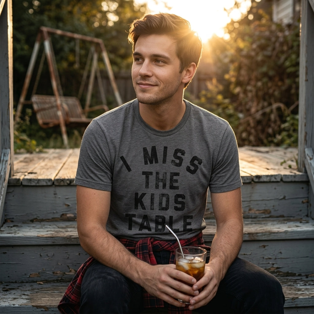 I Miss The Kids Table Men's T Shirt product image 2