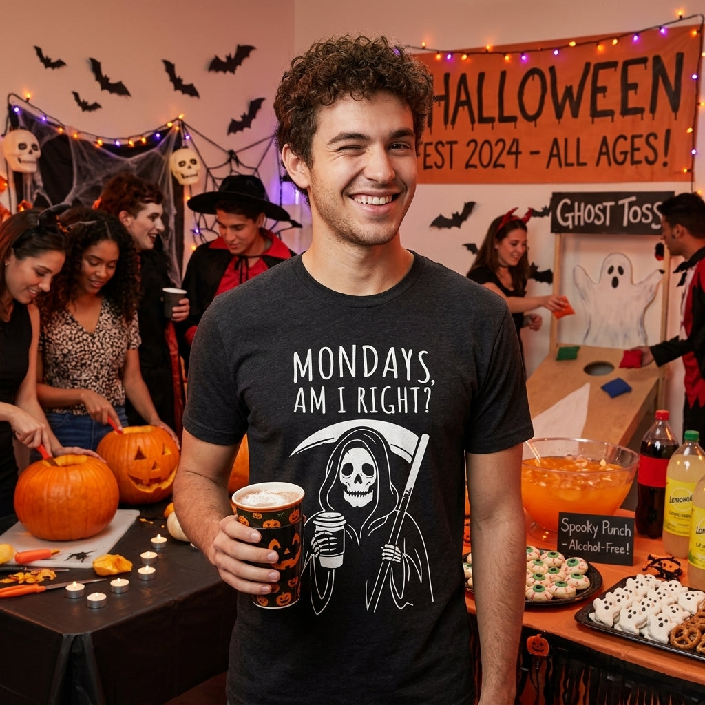 Mondays Am I Right Men's T Shirt product image 2