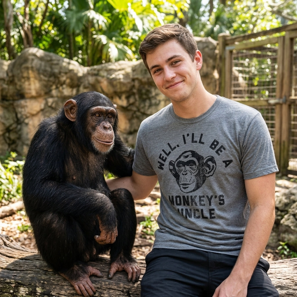 Well Ill Be A Monkeys Uncle Men's T Shirt product image 2