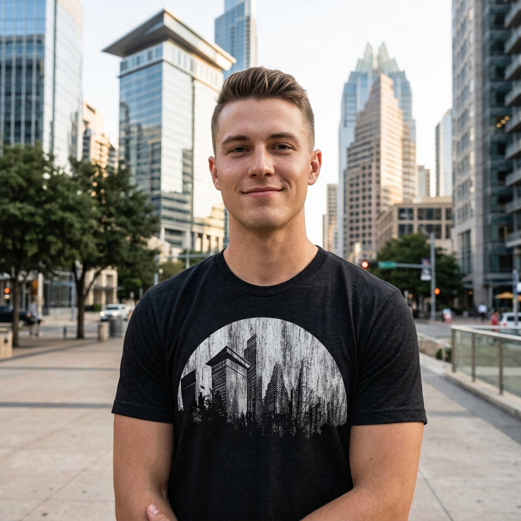 Moon City Men's T Shirt product image 2