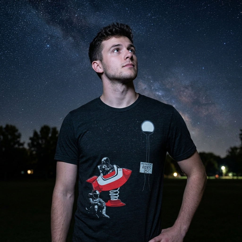 Moonlight Rides Men's T Shirt product image 2