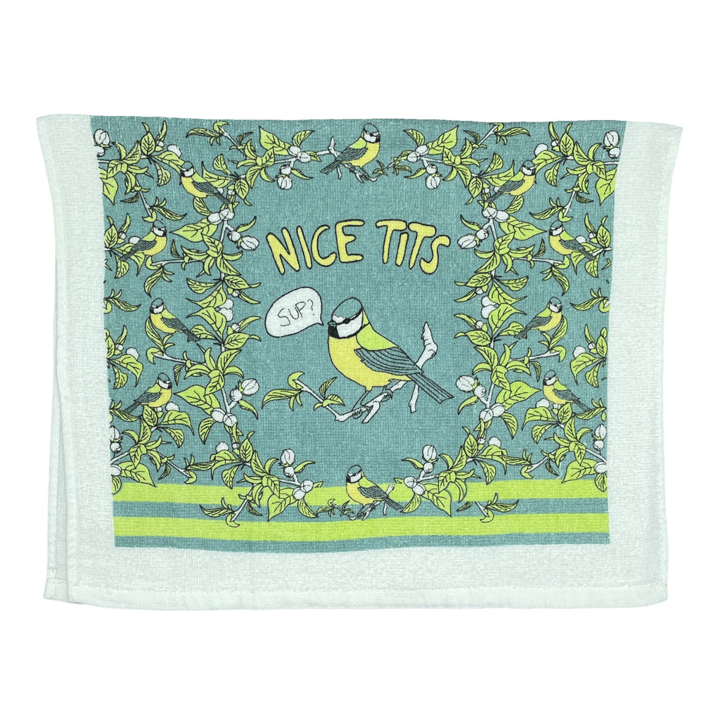 Nice Tits Tea Towel Tea Towel