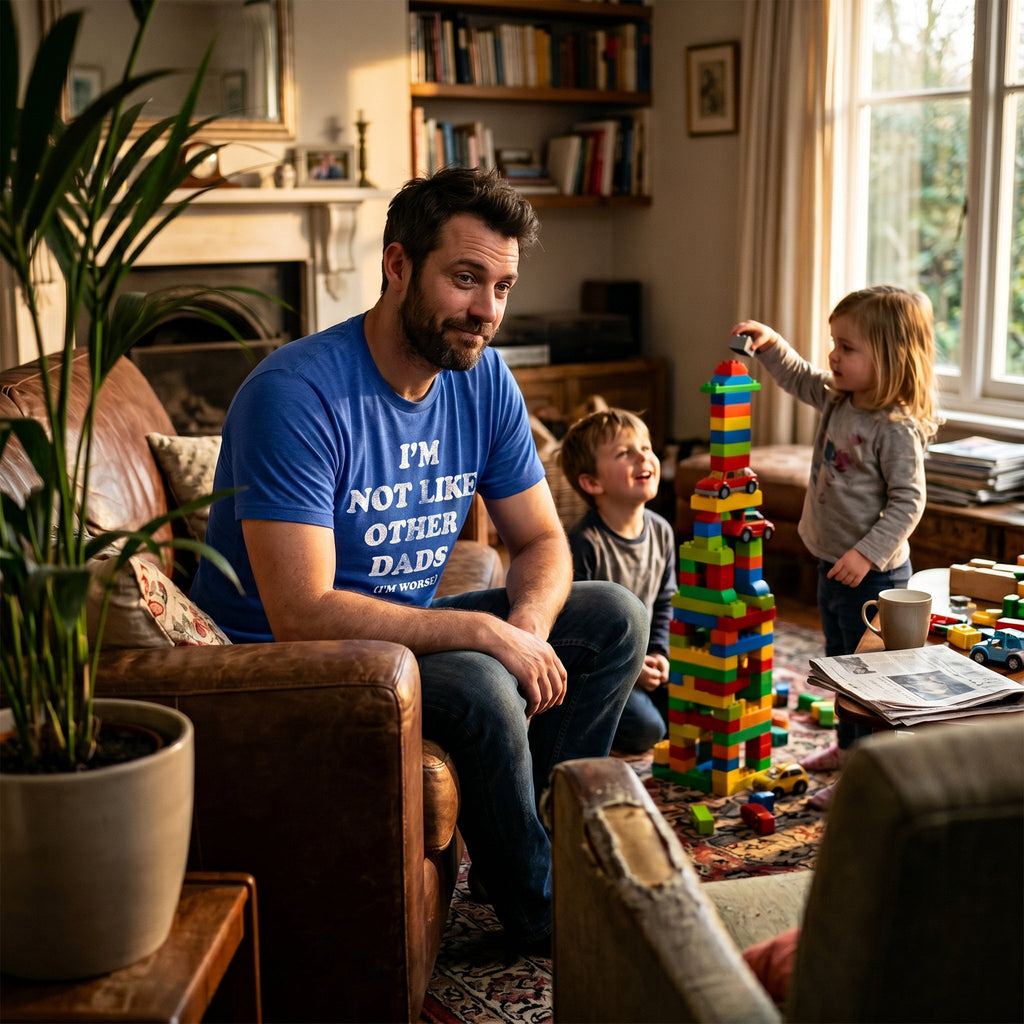 Im Not Like Other Dads Im Worse Men's T Shirt product image 2