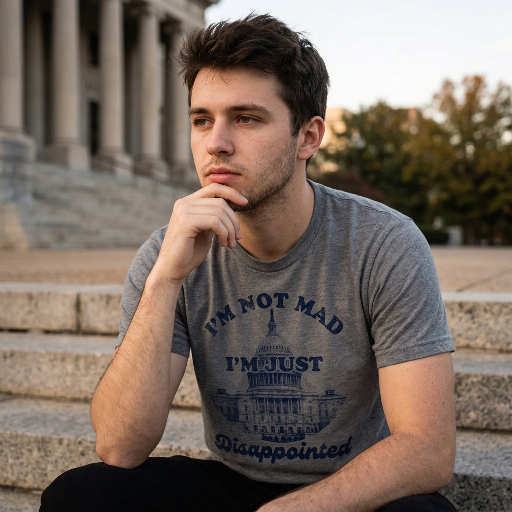 Im Not Mad Im Just Dissappointed Men's T Shirt product image 2