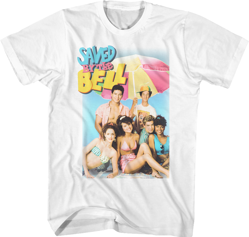 On The Beach Saved By Bell T-Shirt product image 1