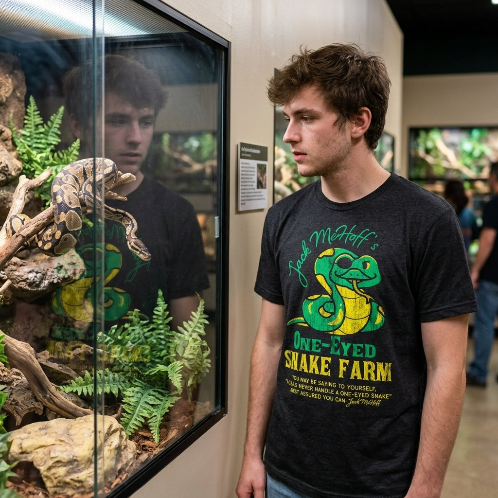 Jack Mehoffs One Eyed Snake Farm Men's T Shirt product image 2