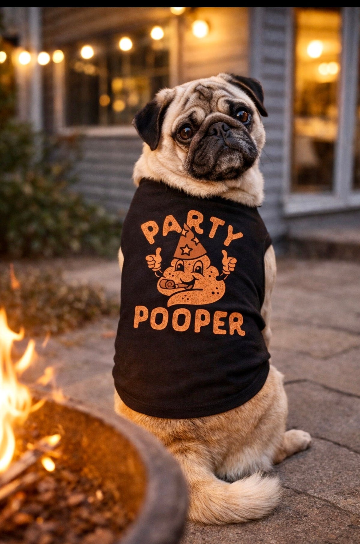 Party Pooper Dog Shirt product image 4