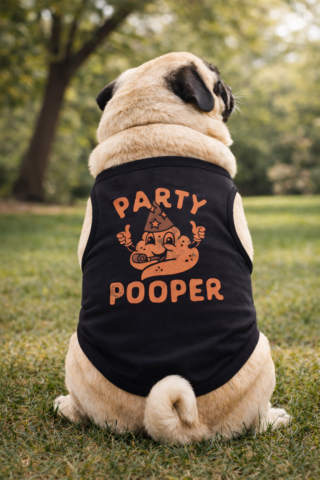 Party Pooper Dog Shirt product image 2