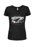 Airships Juniors V Neck T-Shirt product image 1