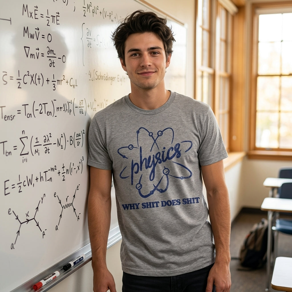 Physics Why Shit Does Men's T Shirt product image 2