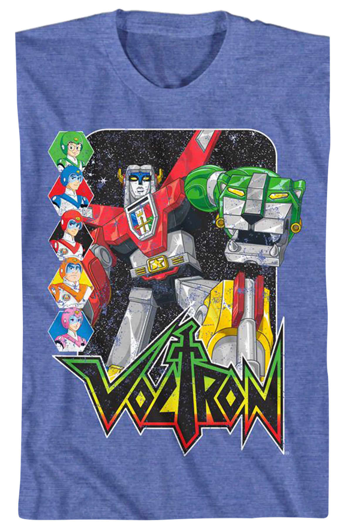 Pilots and Robot Voltron T-Shirt product image 2