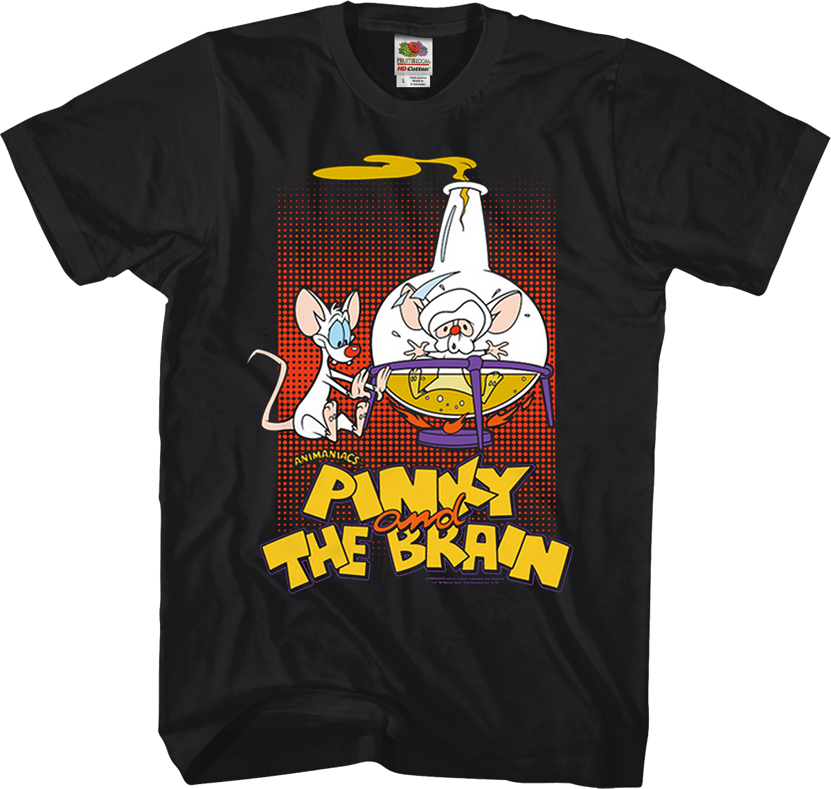 Pinky And The Brain Lab Flask Animaniacs T-Shirt product image 1