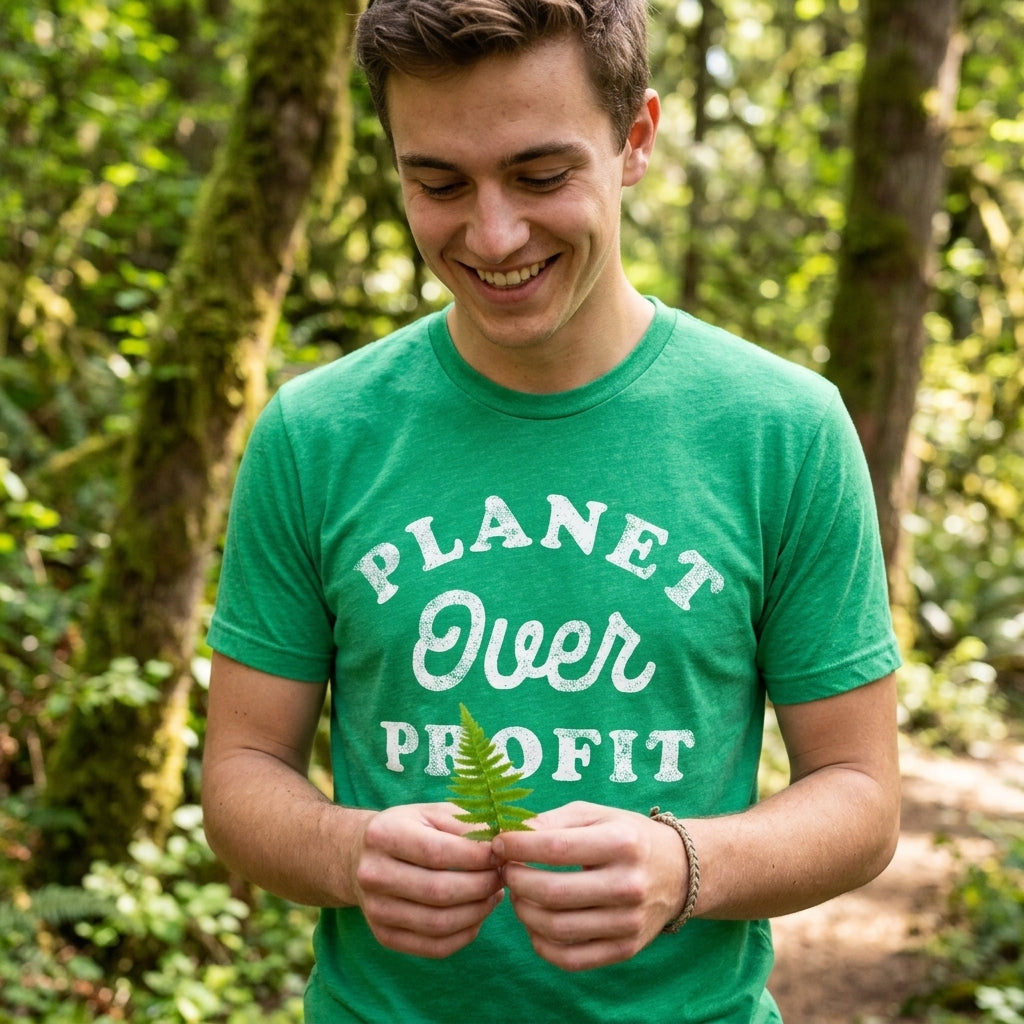 Planet Over Profit Men's T Shirt product image 2