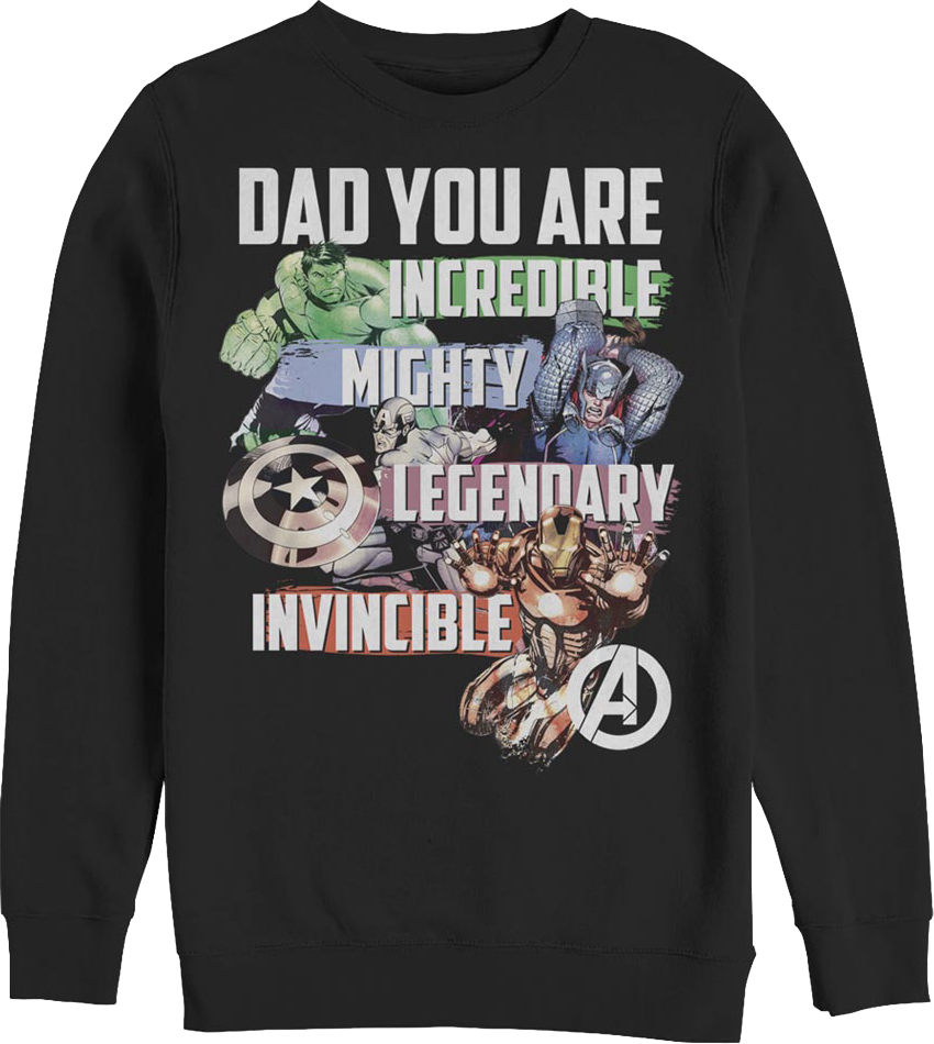 Avengers Premium Father's Day Sweatshirt product image 1