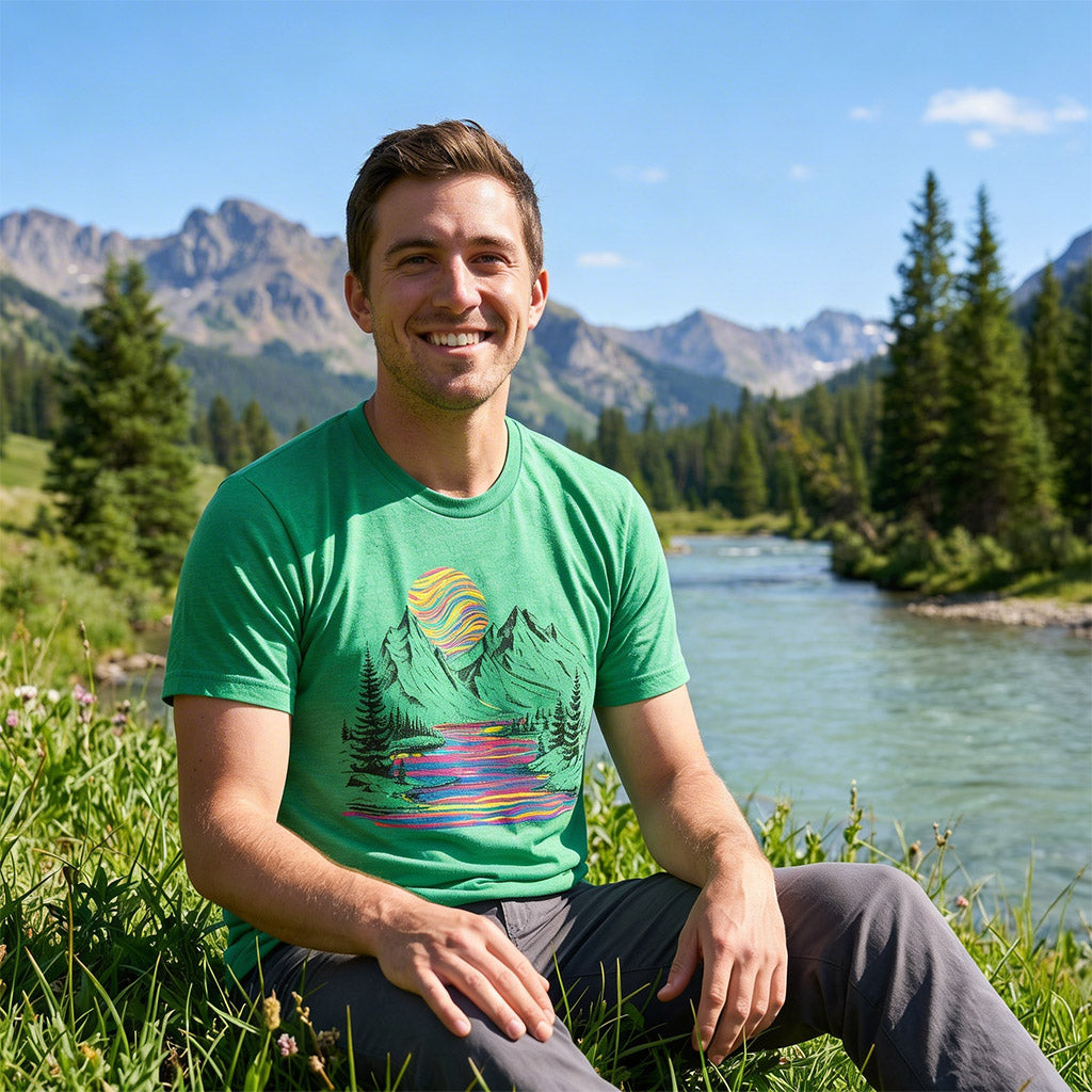 Rainbow River Men's T Shirt product image 2