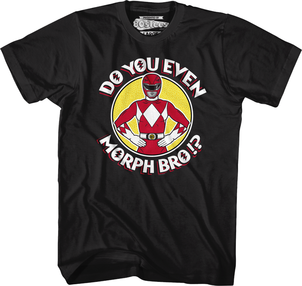 Red Ranger Do You Even Morph Bro Mighty Morphin Power product image 1