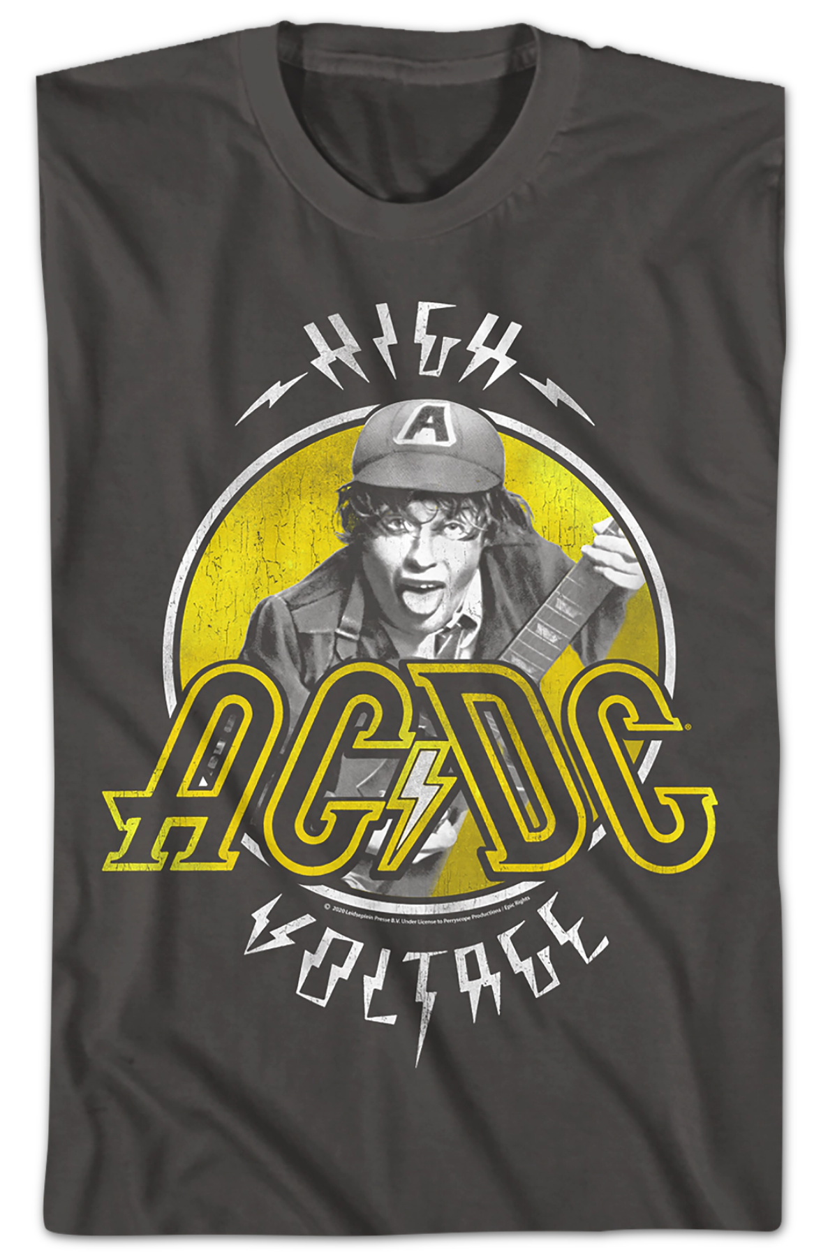 Retro High Voltage ACDC T-Shirt product image 2