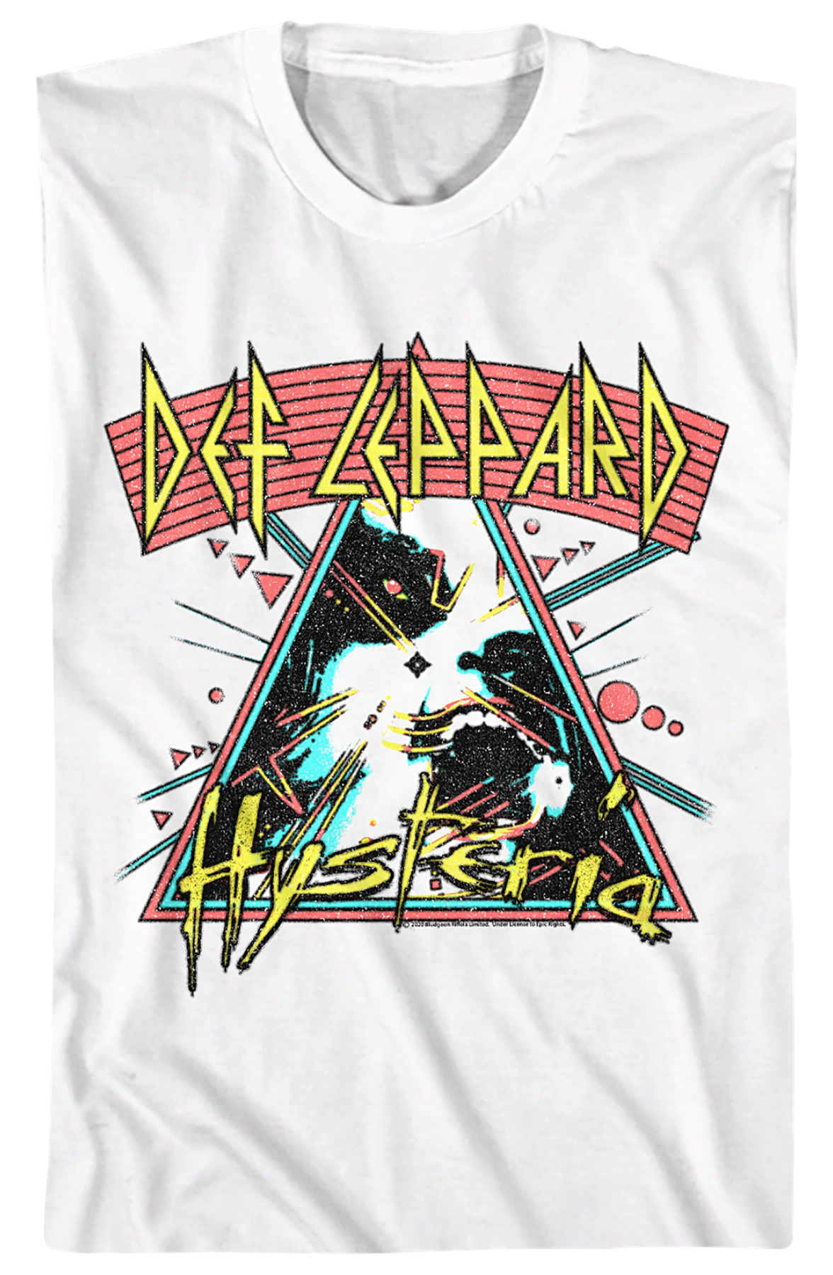 Retro Hysteria Def Leppard T-Shirt product image 2