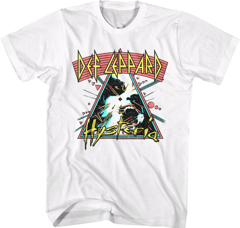 Retro Hysteria Def Leppard T-Shirt product image 1