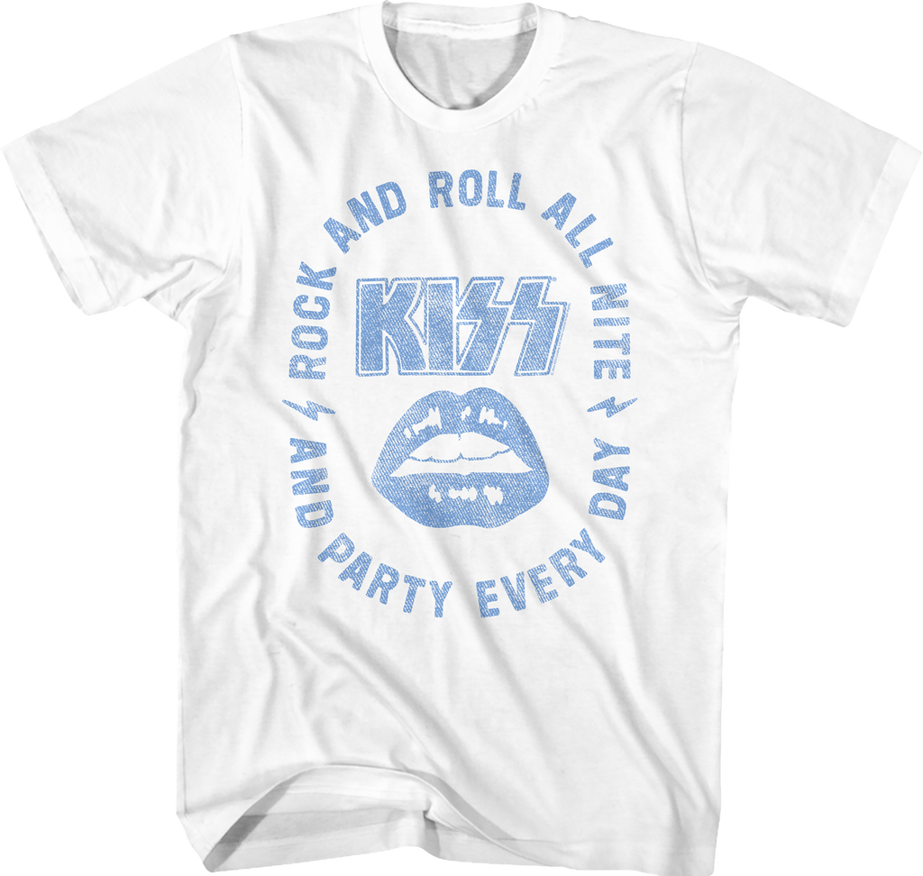 Rock And Roll All Nite Party Every Day KISS T-Shirt product image 1