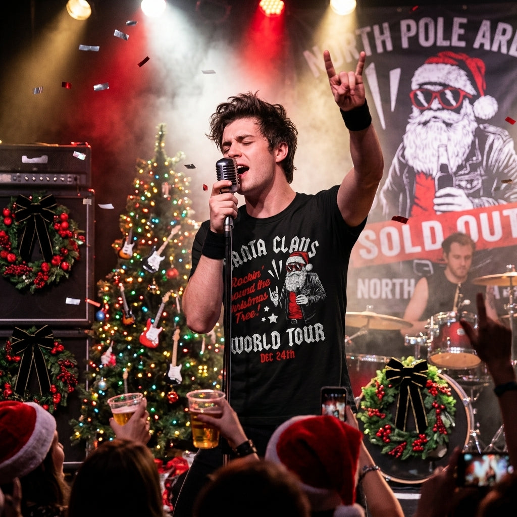 Santa Claus World Tour Men's T Shirt product image 2