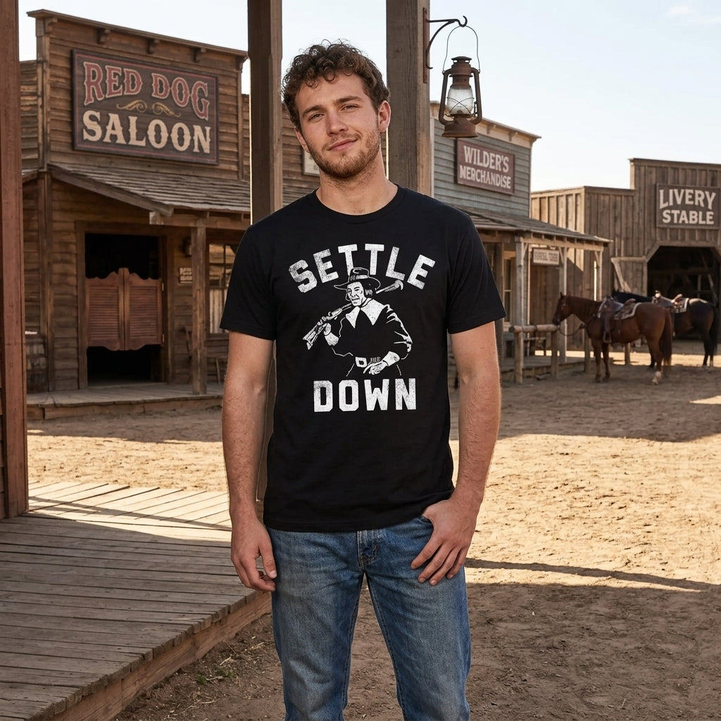 Settle Down Men's T Shirt product image 2