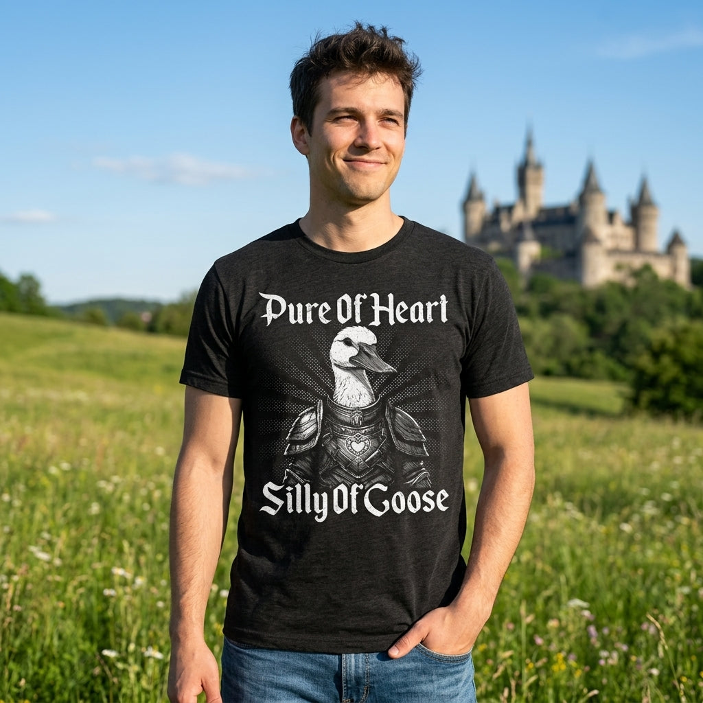 Pure Of Heart Silly Of Goose Men's T Shirt product image 2