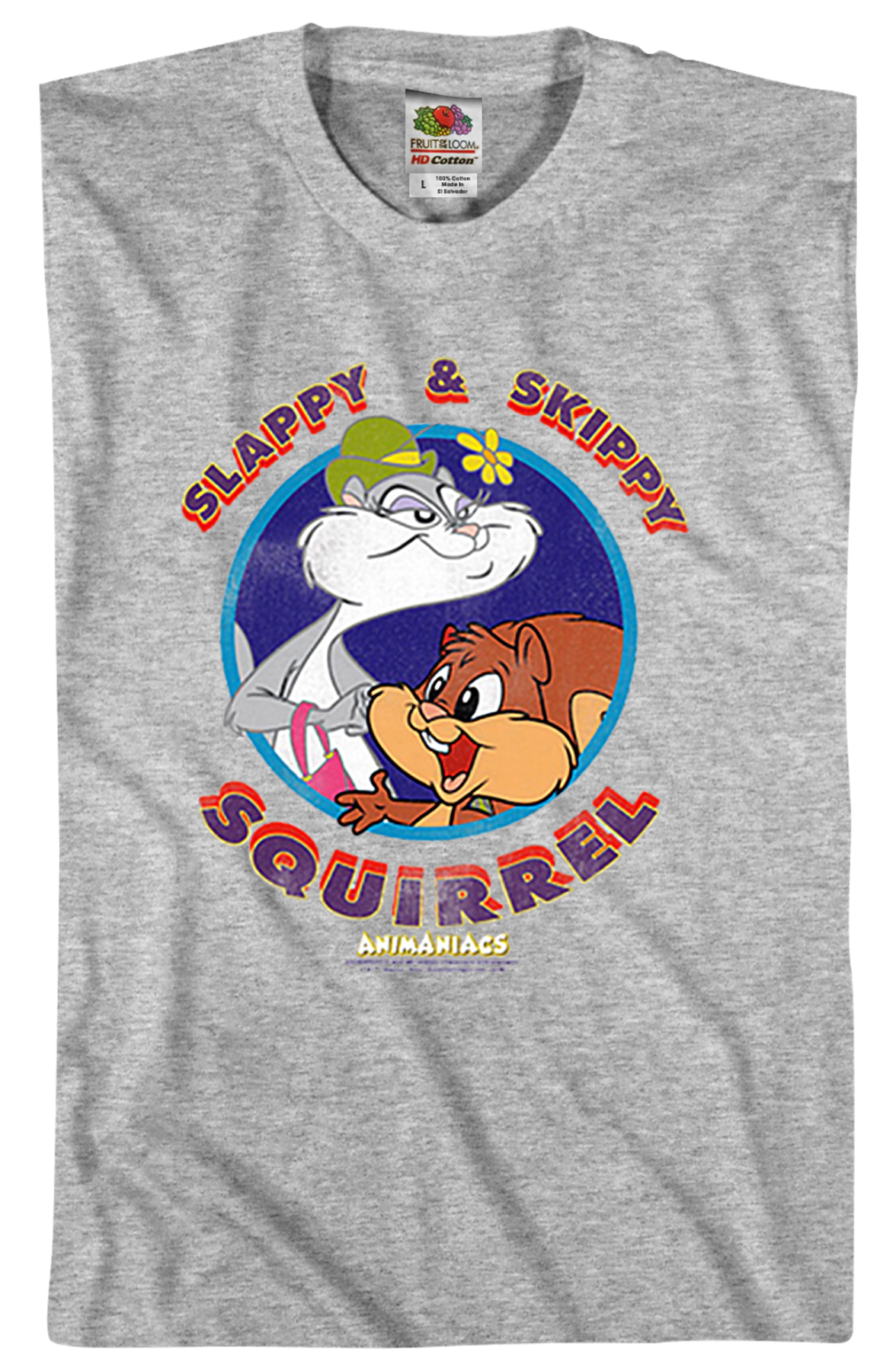 Slappy and Skippy Squirrel Animaniacs T-Shirt product image 2