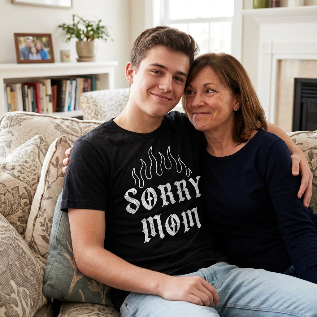 Sorry Mom Men's T Shirt product image 2