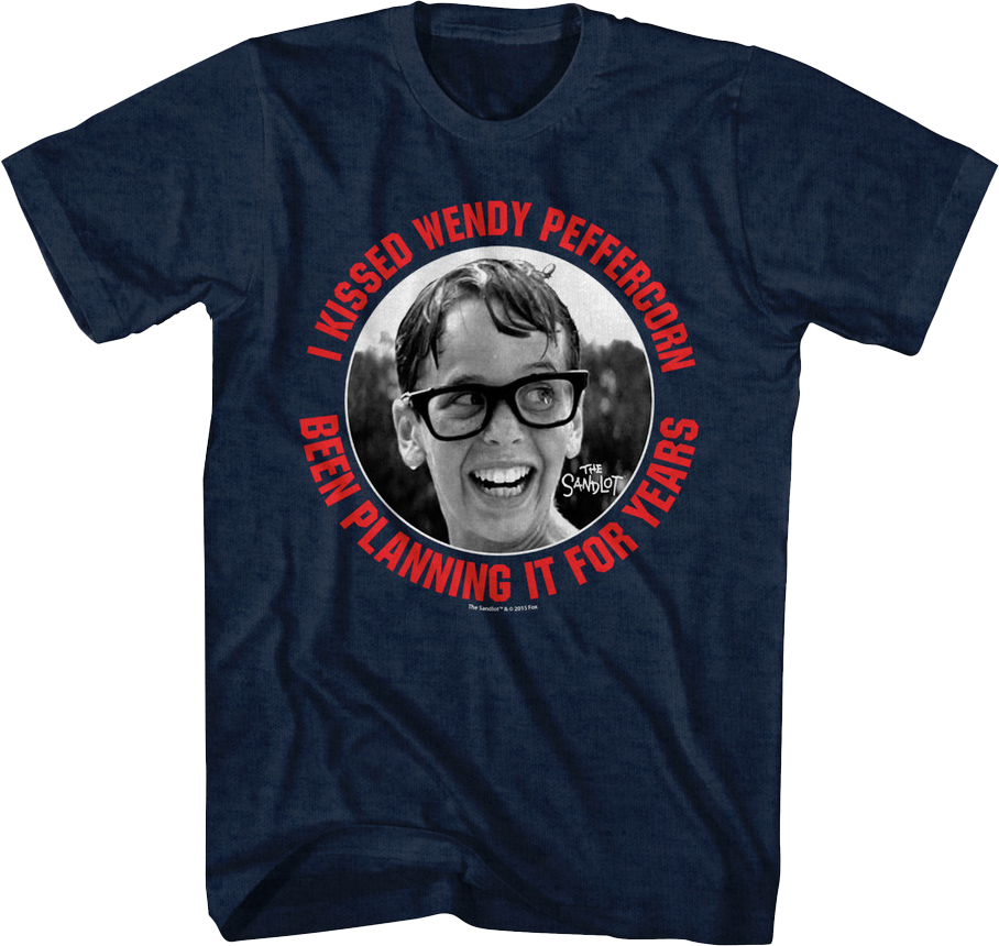 Squints I Kissed Wendy Peffercorn Sandlot T-Shirt product image 1