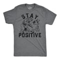 Stay Positive Bear Attack Men's T Shirt product image 1