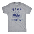 Stay Positive Shark Attack Men's T Shirt product image 1