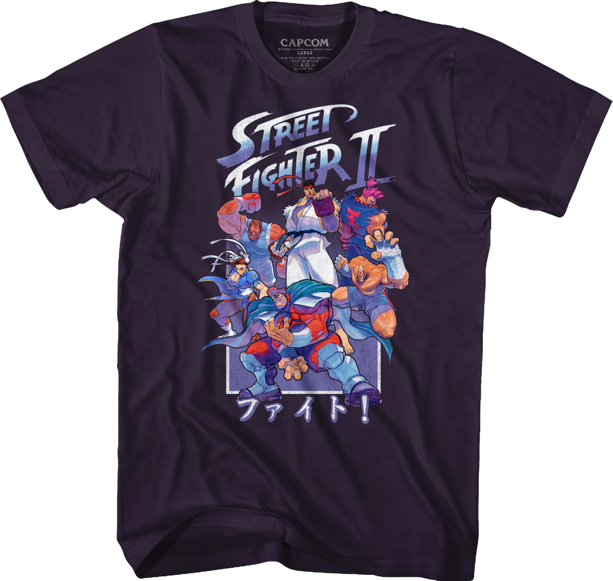 Street Fighter II Poster T-Shirt