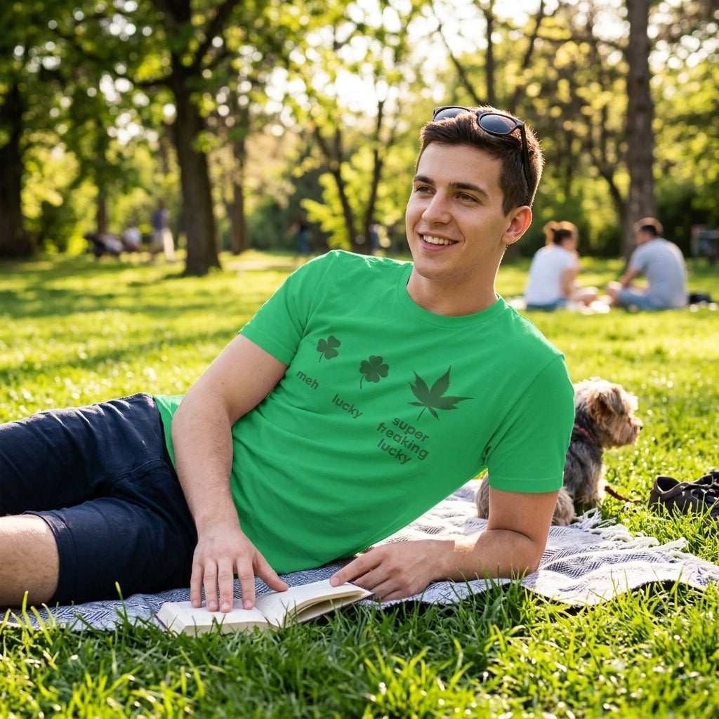 Super Freaking Lucky Men's T Shirt product image 2