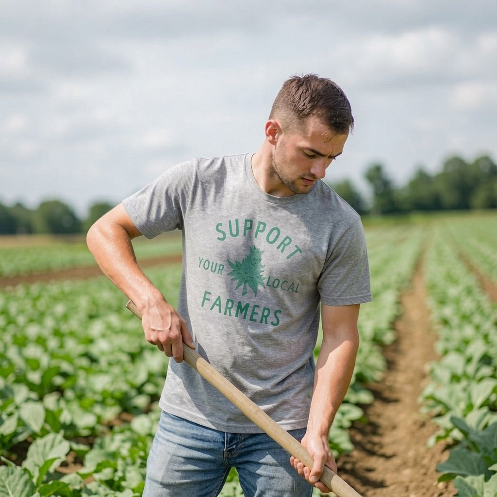 Support Your Local Farmers Men's T Shirt product image 2